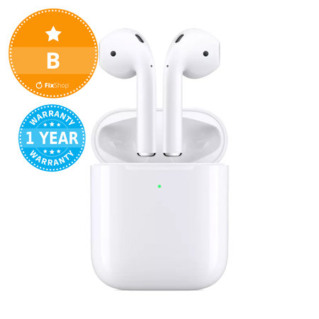 Apple AirPods (2nd Gen 2019) mit Wireless-Fall - B