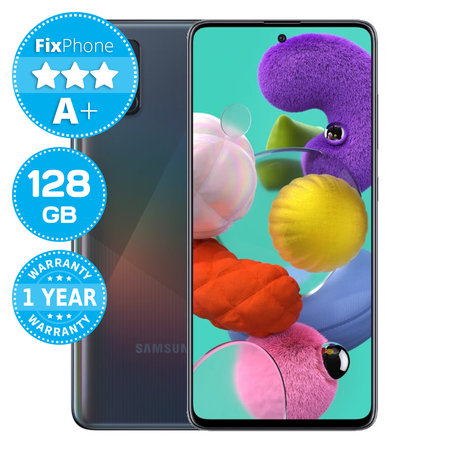 Samsung Galaxy A51 Prism Crush Black 128GB A+ Refurbished