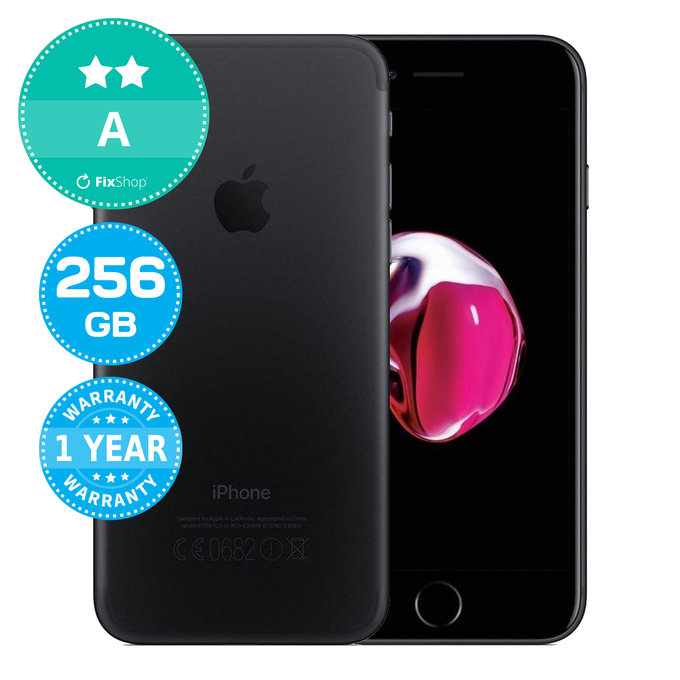 Apple iPhone 7 Black 256GB A Refurbished
