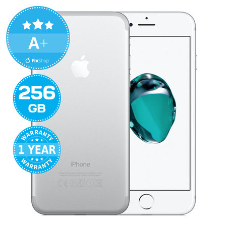 Apple iPhone 7 Silver 256GB A+ Refurbished