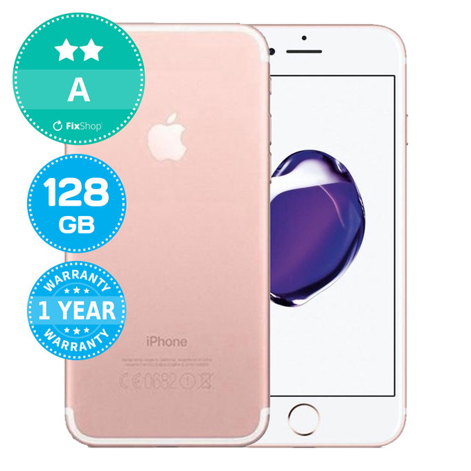 Apple iPhone 7 Rose Gold 128GB A Refurbished