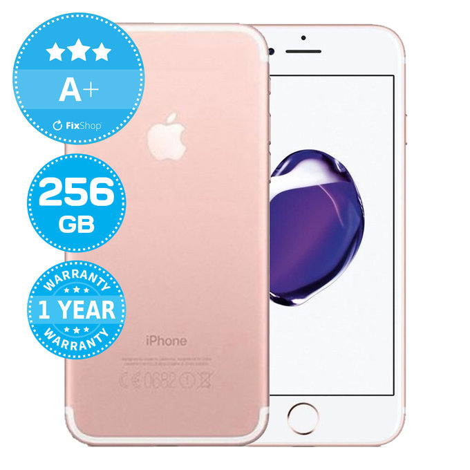Apple iPhone 7 Rose Gold 256GB A+ Refurbished