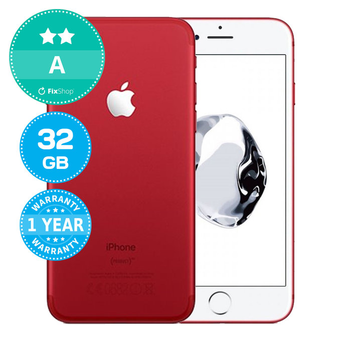 Apple iPhone 7 (PRODUCT)RED 32GB A Refurbished