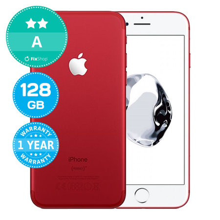 Apple iPhone 7 (PRODUCT)RED 128GB A Refurbished