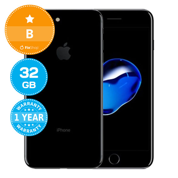 Apple iPhone 7 Plus Jet Black 32GB B Refurbished