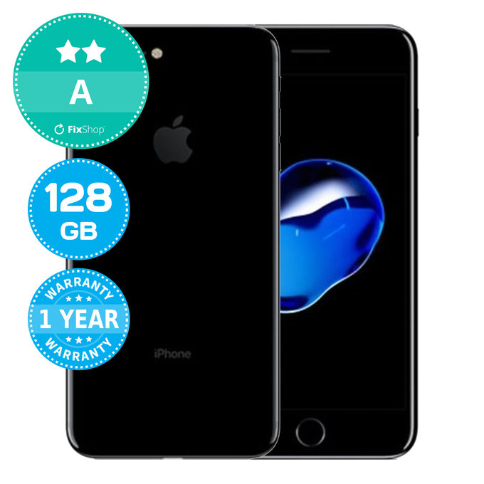 Apple iPhone 7 Plus Jet Black 128GB A Refurbished