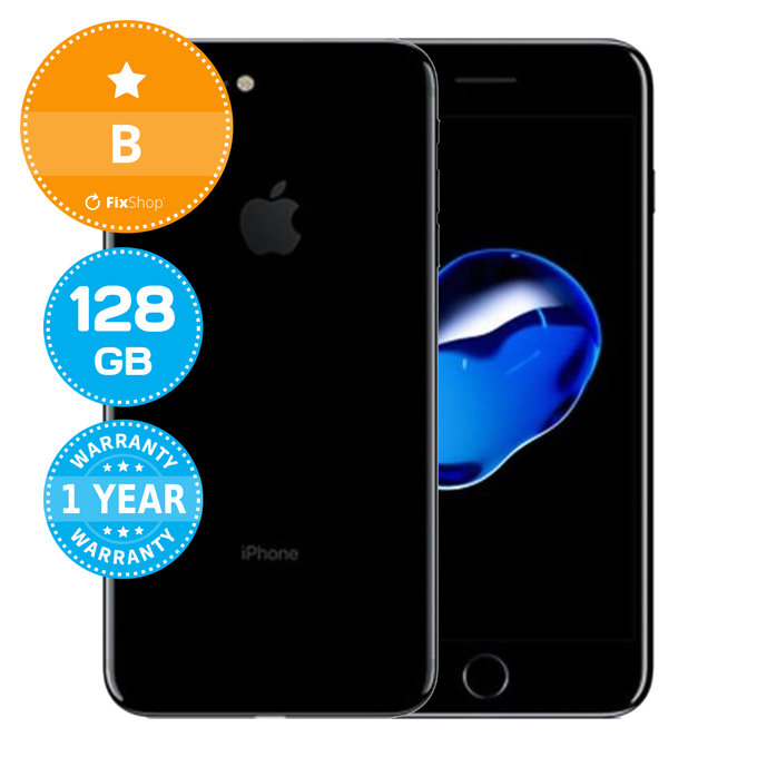 Apple iPhone 7 Plus Jet Black 128GB B Refurbished