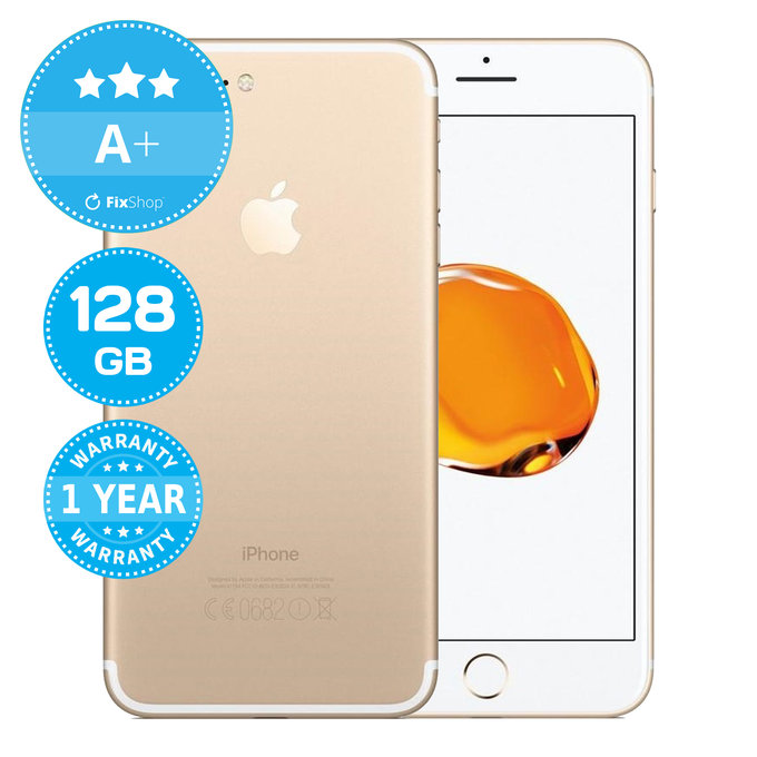 Apple iPhone 7 Plus Gold 128GB A+ Refurbished