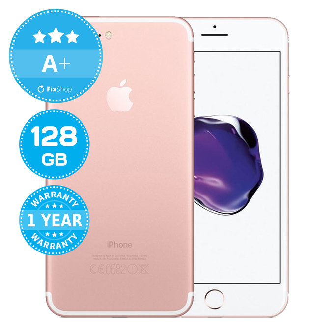 Apple iPhone 7 Plus Rose Gold 128GB A+ Refurbished
