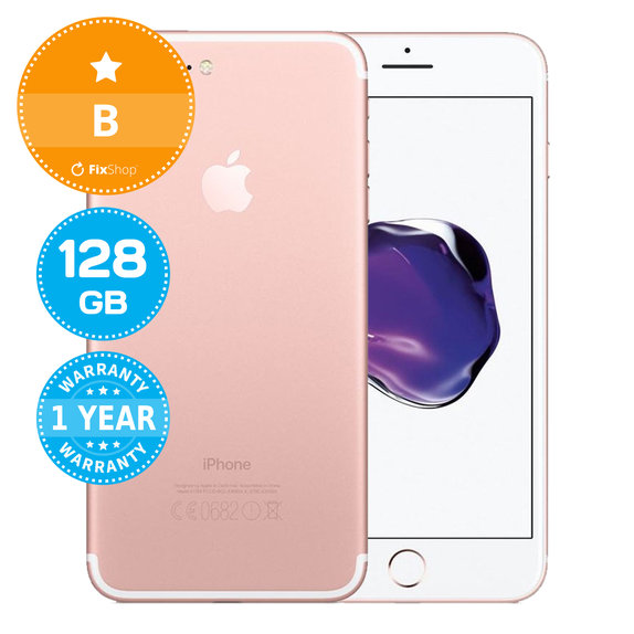 Apple iPhone 7 Plus Rose Gold 128GB B Refurbished