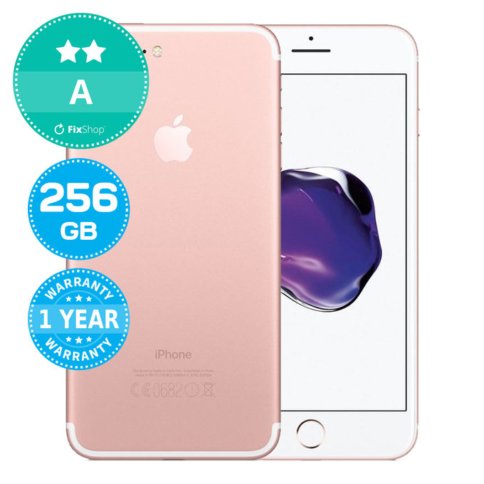 Apple iPhone 7 Plus Rose Gold 256GB A Refurbished
