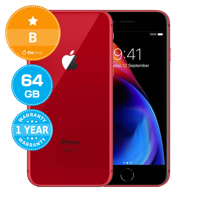 Apple iPhone 8 (PRODUCT)RED 64GB B Refurbished
