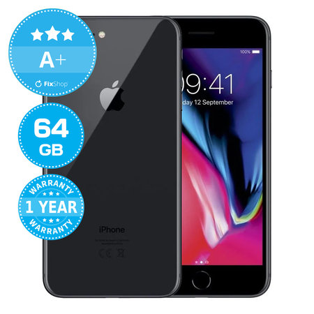 Apple iPhone 8 Plus Space Gray 64GB A+ Refurbished