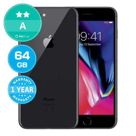Apple iPhone 8 Plus Space Gray 64GB A Refurbished