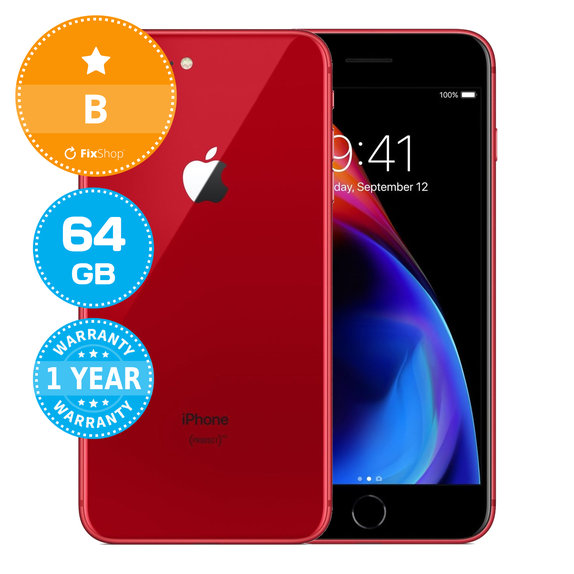 Apple iPhone 8 Plus (PRODUCT)RED 64GB B Refurbished