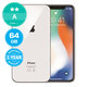 Apple iPhone X Silver 64GB A Refurbished