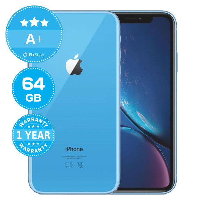 Apple iPhone XR Blue 64GB A+ Refurbished