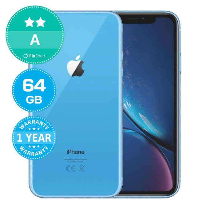 Apple iPhone XR Blue 64GB A Refurbished