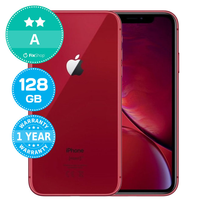 Apple iPhone XR (PRODUCT)RED 128GB A Refurbished
