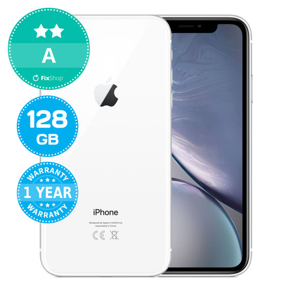 Apple iPhone XR White 128GB A Refurbished
