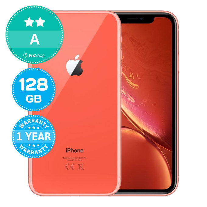 Apple iPhone XR Coral 128GB A Refurbished