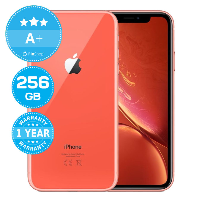 Apple iPhone XR Coral 256GB A+ Refurbished