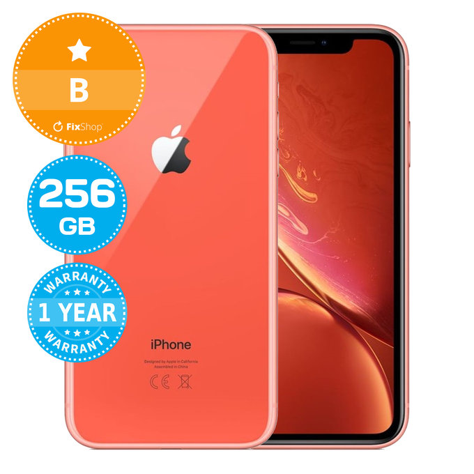 Apple iPhone XR Coral 256GB B Refurbished