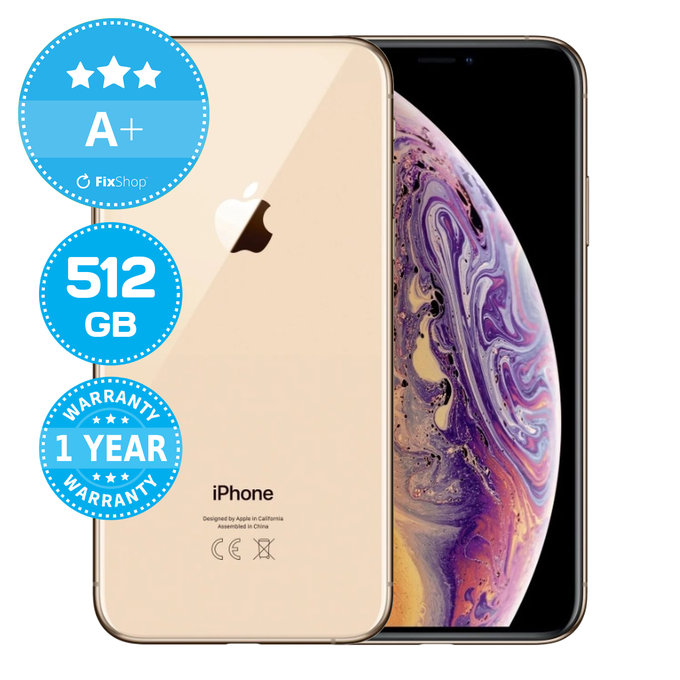 Apple iPhone XS Gold 512GB A+ Refurbished