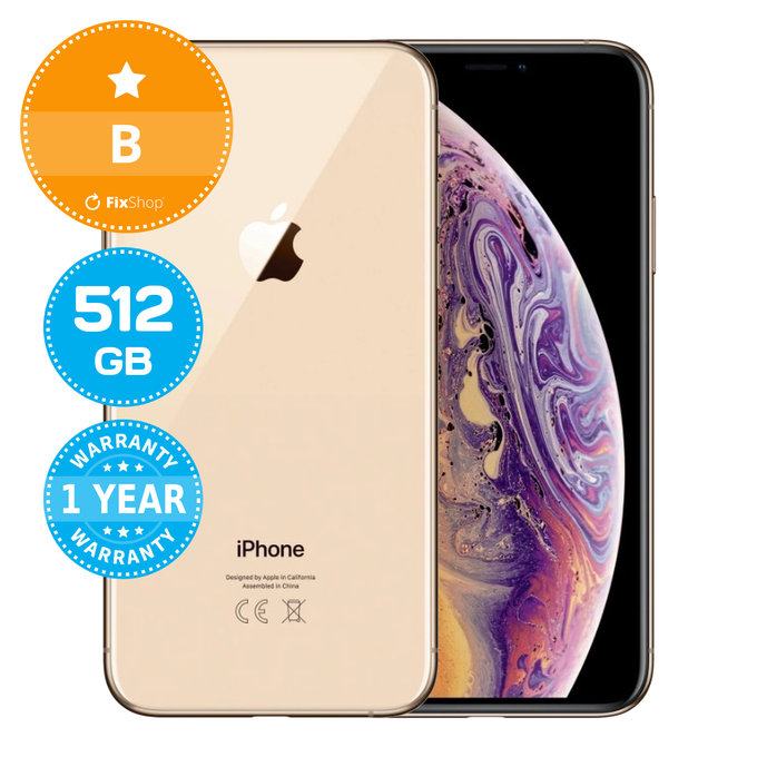 Apple iPhone XS Gold 512GB B Refurbished