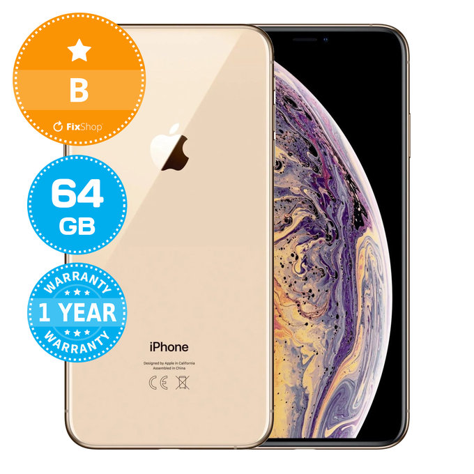 Apple iPhone XS Max Gold 64GB B Refurbished