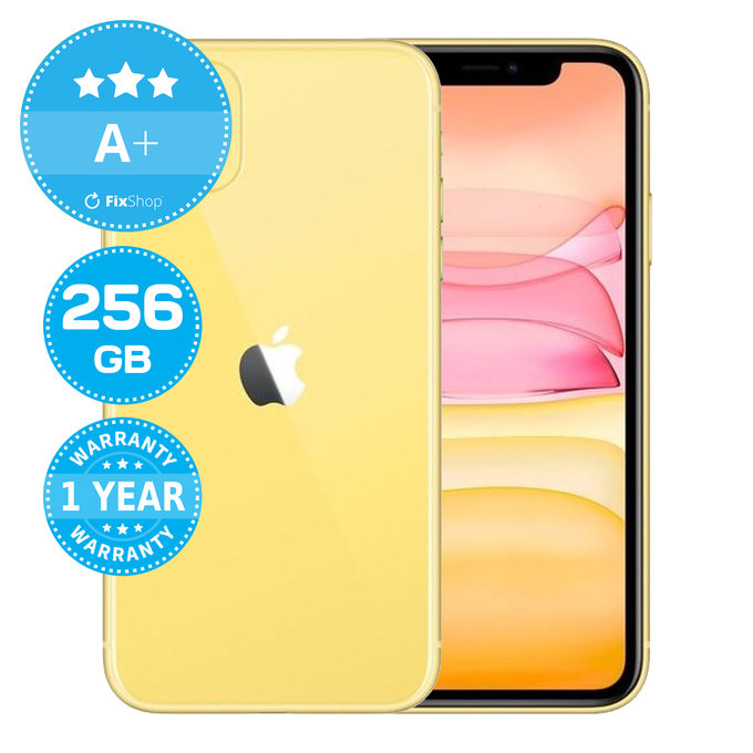 Apple iPhone 11 Yellow 256GB A+ Refurbished