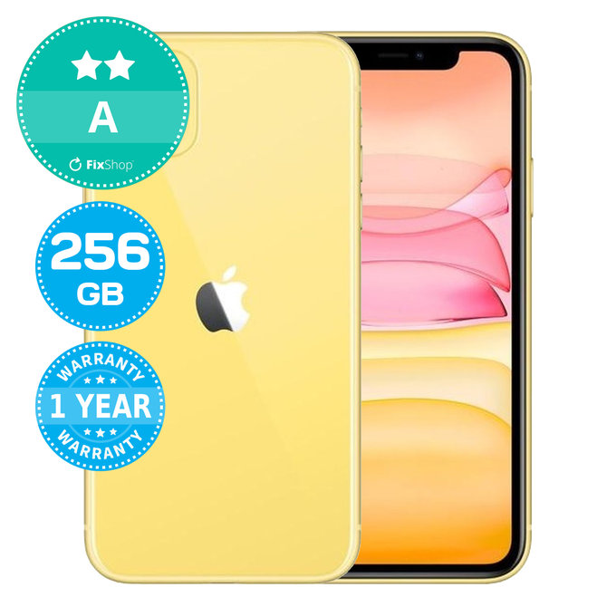 Apple iPhone 11 Yellow 256GB A Refurbished