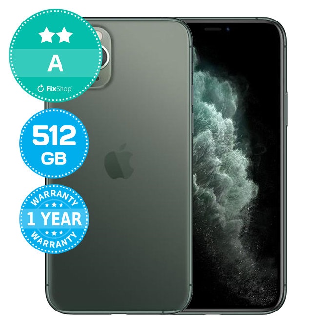 Apple iPhone 11 Pro Midnight Green 512GB A Refurbished