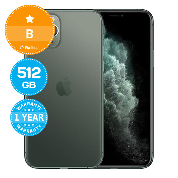Apple iPhone 11 Pro Midnight Green 512GB B Refurbished