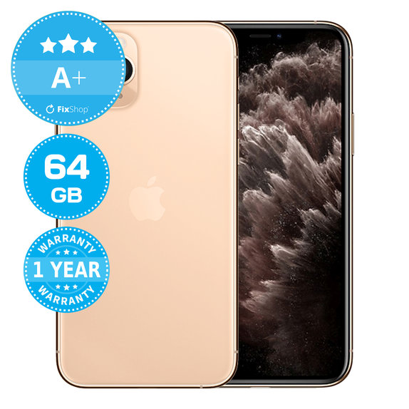 Apple iPhone 11 Pro Gold 64GB A+ Refurbished