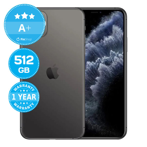 Apple iPhone 11 Pro Max Space Gray 512GB A+ Refurbished