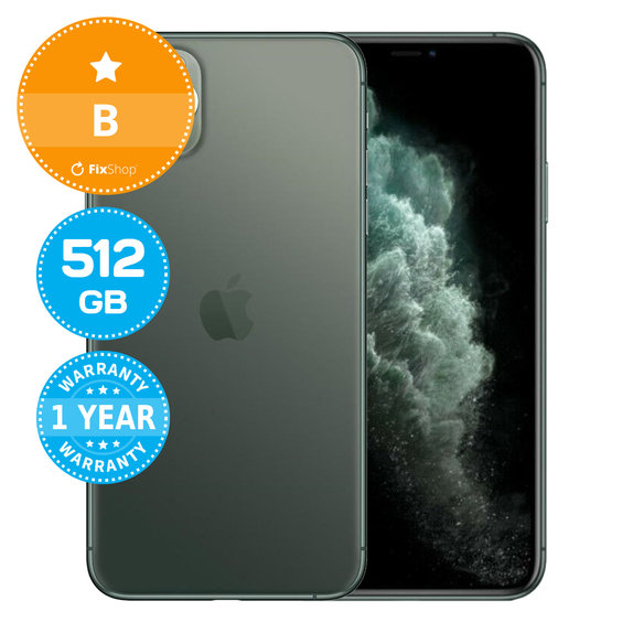 Apple iPhone 11 Pro Max Midnight Green 512GB B Refurbished