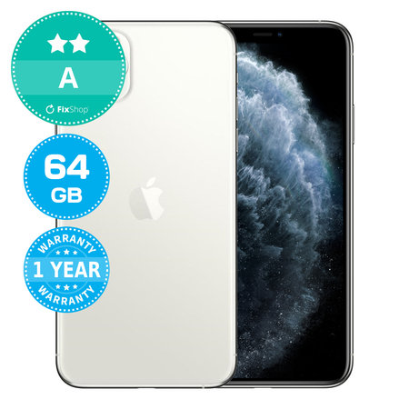 Apple iPhone 11 Pro Max Silver 64GB A Refurbished