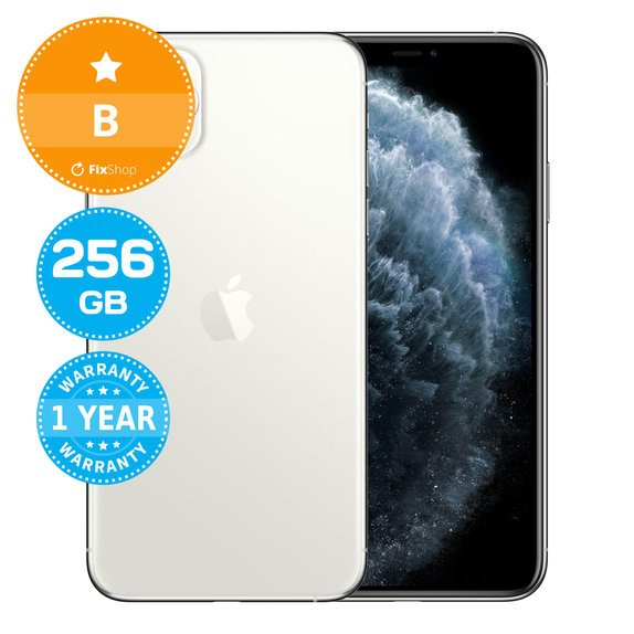 Apple iPhone 11 Pro Max Silver 256GB B Refurbished
