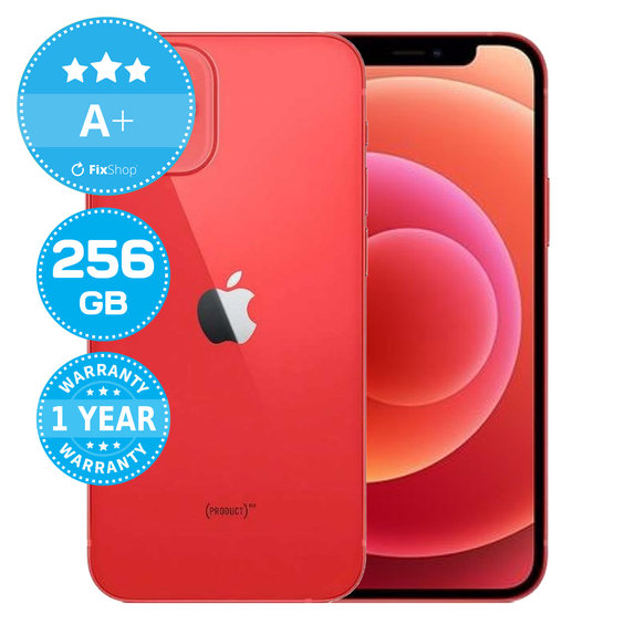 Apple iPhone 12 Mini (PRODUCT)RED 256GB A+ Refurbished
