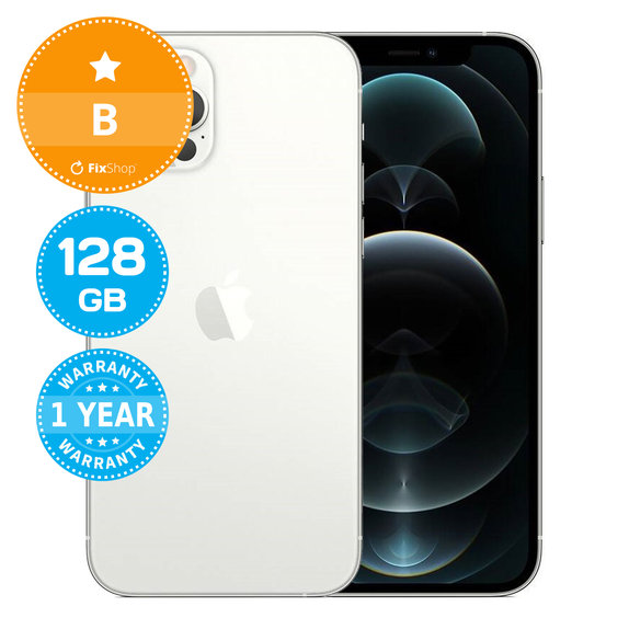 Apple iPhone 12 Pro Silver 128GB B Refurbished