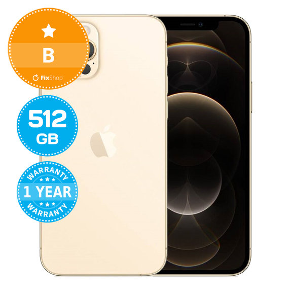 Apple iPhone 12 Pro Gold 512GB B Refurbished
