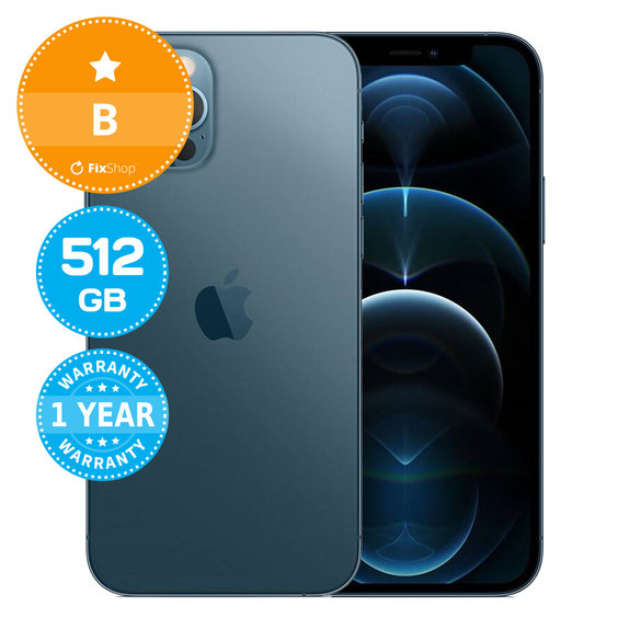 Apple iPhone 12 Pro Pacific Blue 512GB B Refurbished
