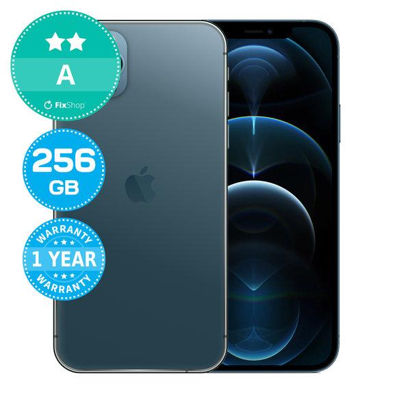 Apple iPhone 12 Pro Max Pacific Blue 256GB A Refurbished