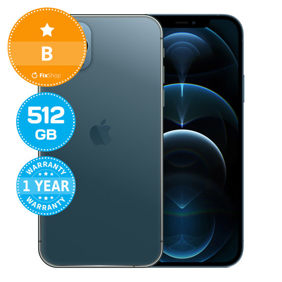 Apple iPhone 12 Pro Max Pacific Blue 512GB B Refurbished