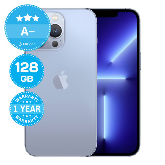 Apple iPhone 13 Pro Sierra Blue 128GB A+ Refurbished