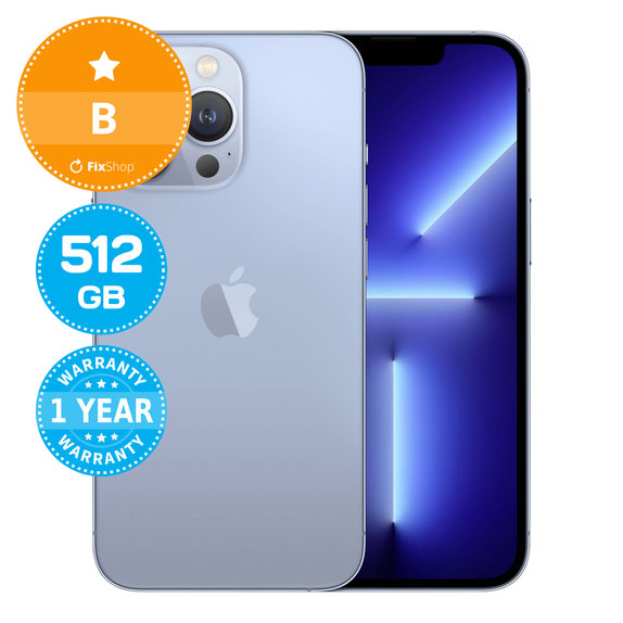 Apple iPhone 13 Pro Sierra Blue 512GB B Refurbished