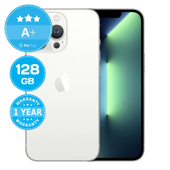 Apple iPhone 13 Pro Silver 128GB A+ Refurbished