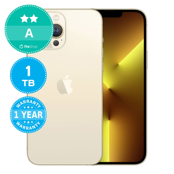 Apple iPhone 13 Pro Max Gold 1TB A Refurbished