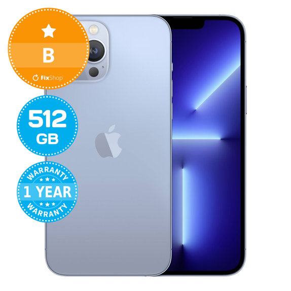 Apple iPhone 13 Pro Max Sierra Blue 512GB B Refurbished